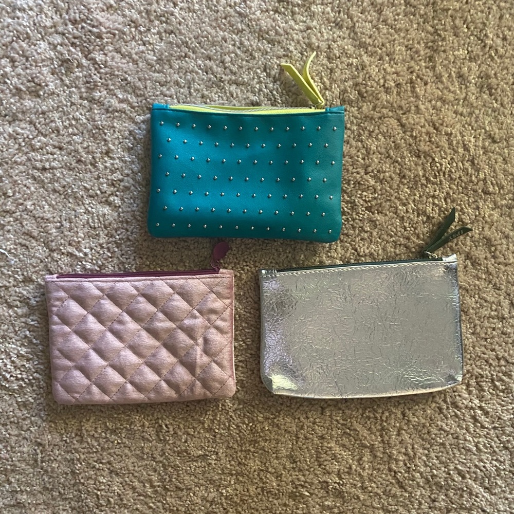 Lot of 3 Ipsy Bags